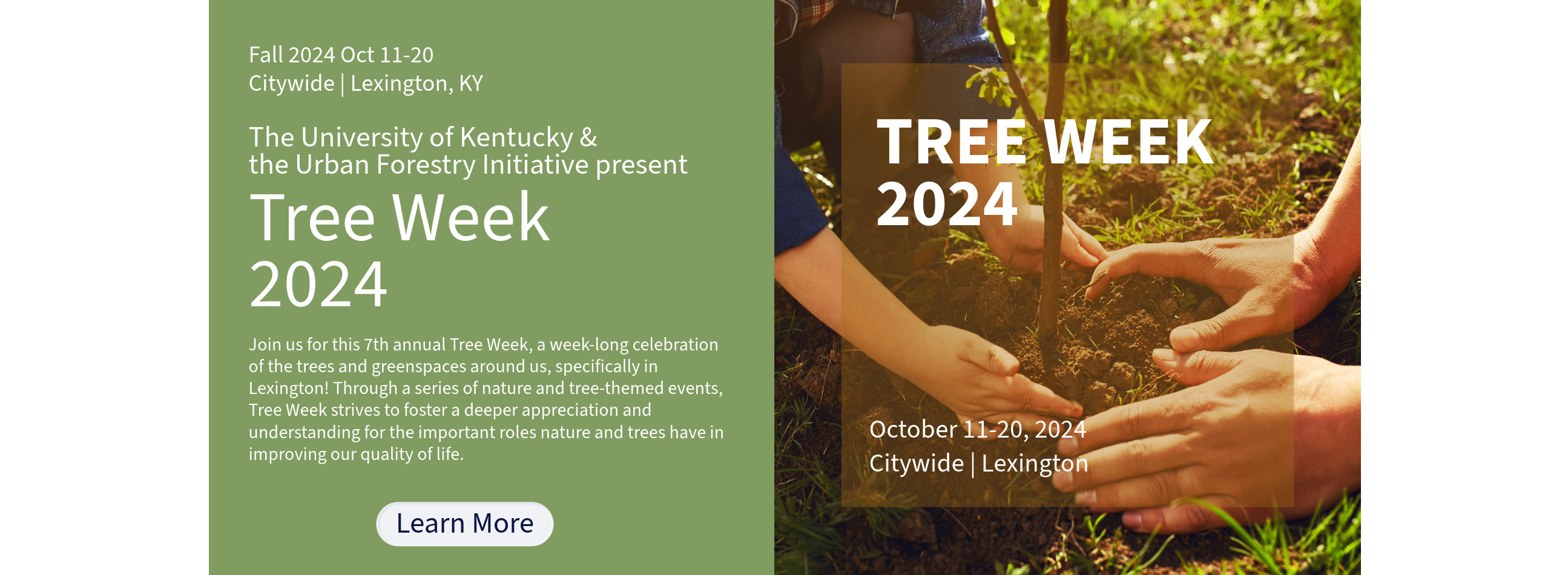 Tree Week Lexington 2024 event 