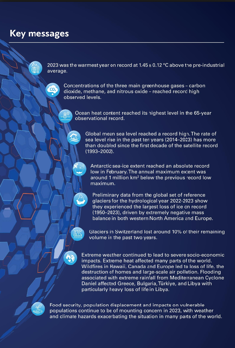 world climate key points