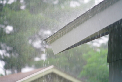 stormwater on roof